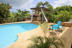 L Orchidée Bleue, bas de villa, vue mer, piscine privée